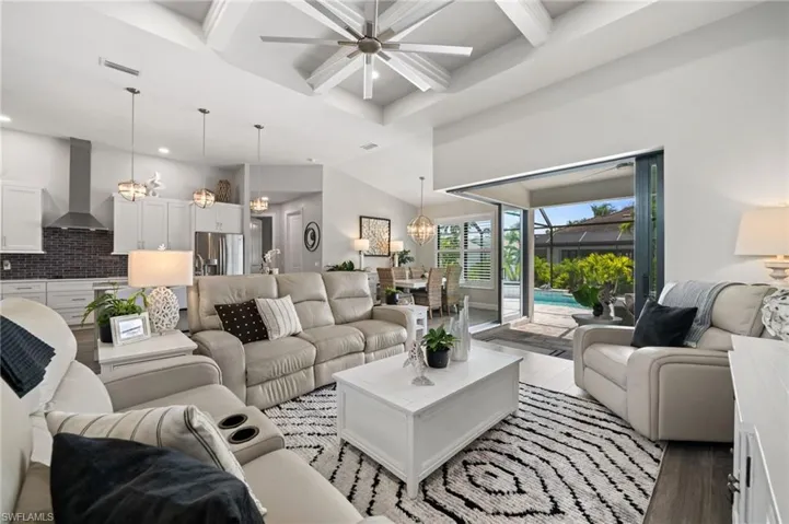 Open concept design throughout