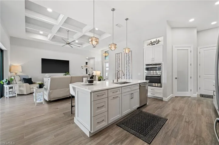 Modern kitchen great for entertaining