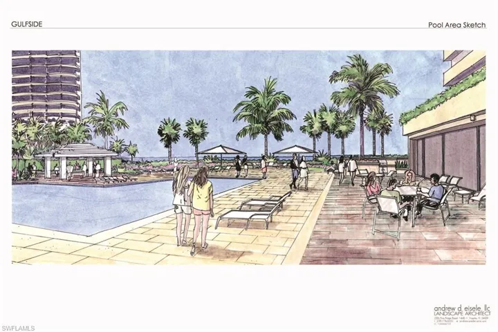 Rendering of future new pool area