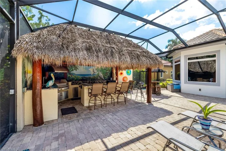 OUTDOOR TIKI HUT