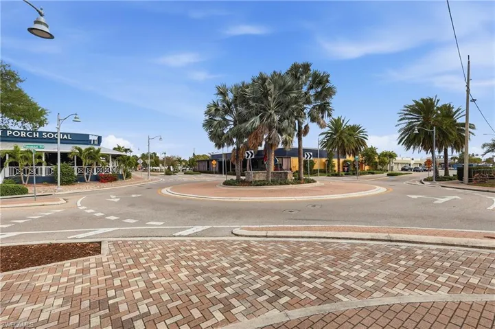 Roundabout in Downtown Cape Coral