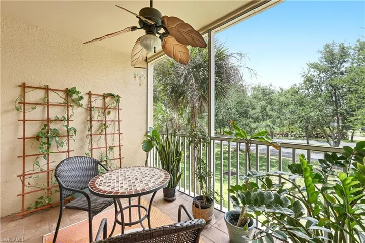 Much to enjoy on the screened lanai