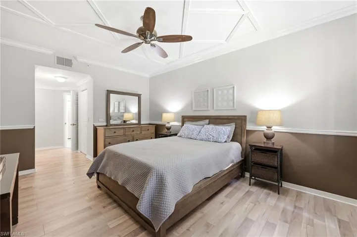 Master Bedroom - two  closets, one walk-in, private bath