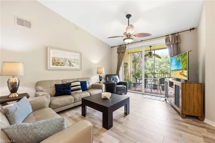Bring the outdoors in with slider to lanai.