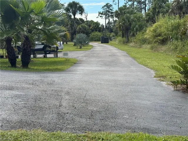 View of asphalt road