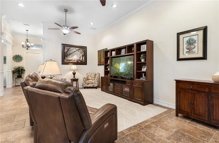 Spacious great room for relaxing or entertaining