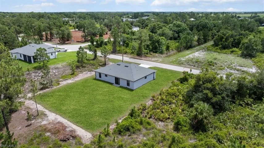 Aerial view of property and surrounding area