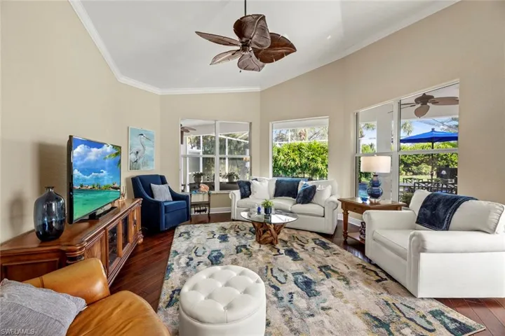 Family room w/plenty of daylight