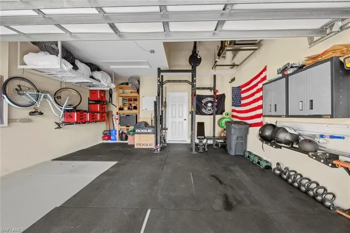 Air-Conditioned garage w/storage