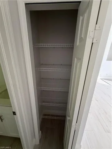 View of closet