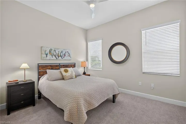 This 2nd bedroom also has a walk-in closet AND an ensuite bath for your guests' convenience!
