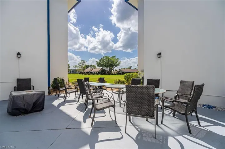Patio area