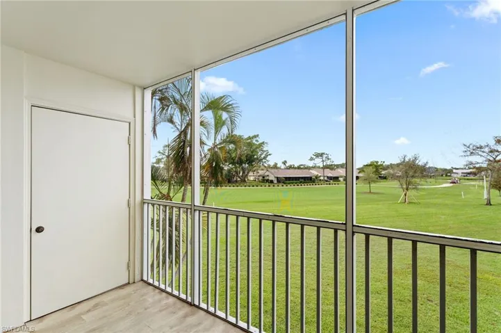 Screened in lanai
