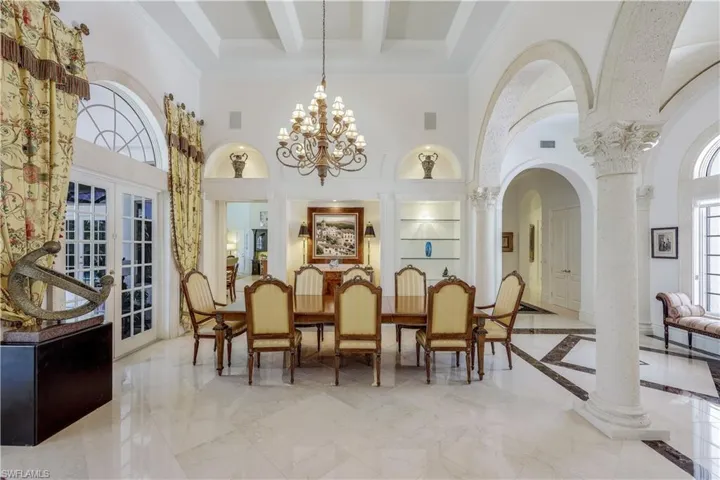 For the MOST formal evenings, dine in this dedicated space.