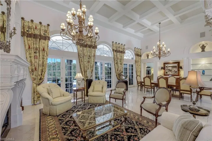 Dine in style - the formal dining area allows for plenty of guests.