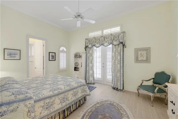 Guest bedroom one, near great room.