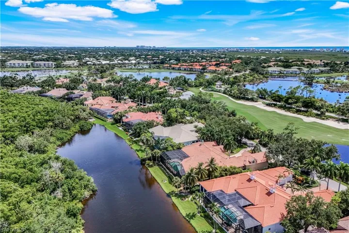 Birds eye view of the rear of the home.