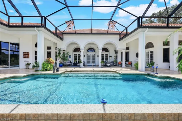 Pool/lanai area.