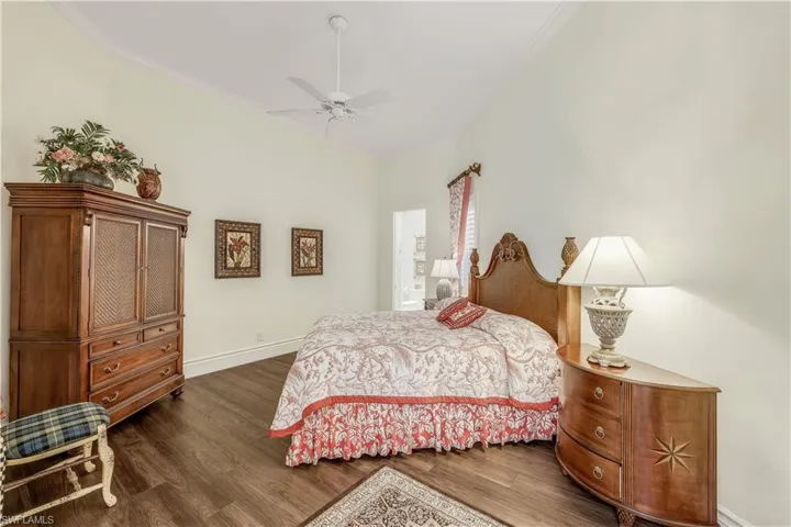 Guest bedroom three on opposite side of home, near office.