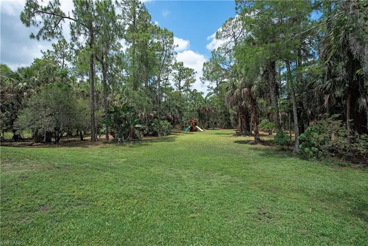 2.5 acre lot. Very private