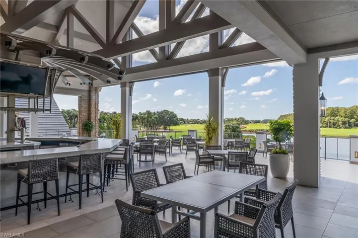 Outside Dining and Bar