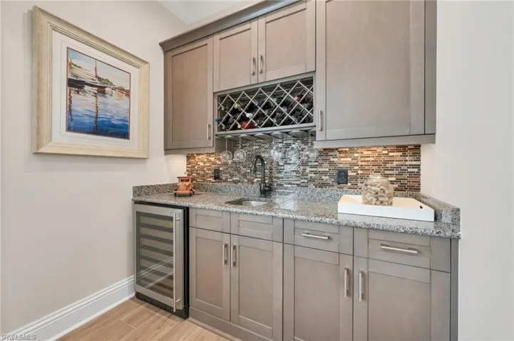 Wet Bar in Sitting Room
