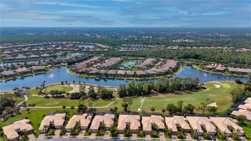 Highly coveted, stunning golf course view of #5 on The Classics in Lely Resort can be yours!