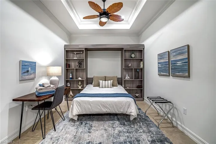 And convenient murphy bed providing the opportunity of 4th BR with Hunter Douglas privacy screen at night!