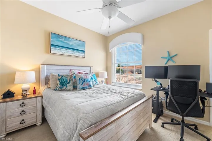 2nd bedroom has lots of natural light spilling in!
