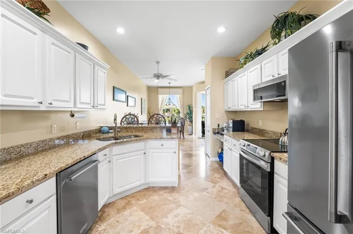 All new stainless steel appliances.