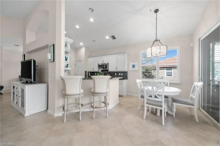 With view of kitchen
