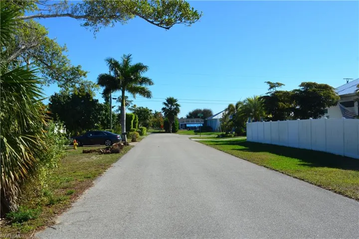 View of asphalt street