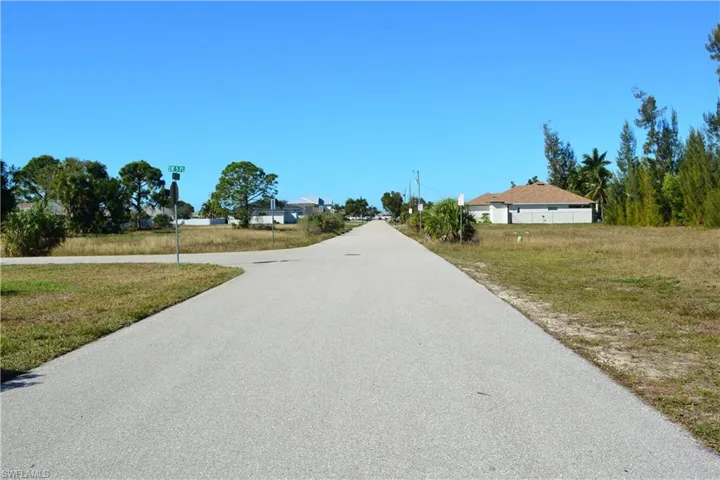 View of asphalt road