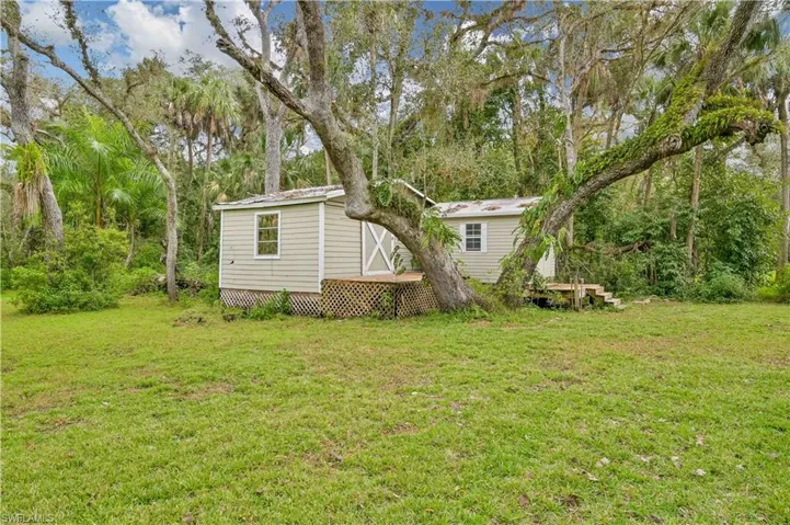 back Yard and Storage  Sheds