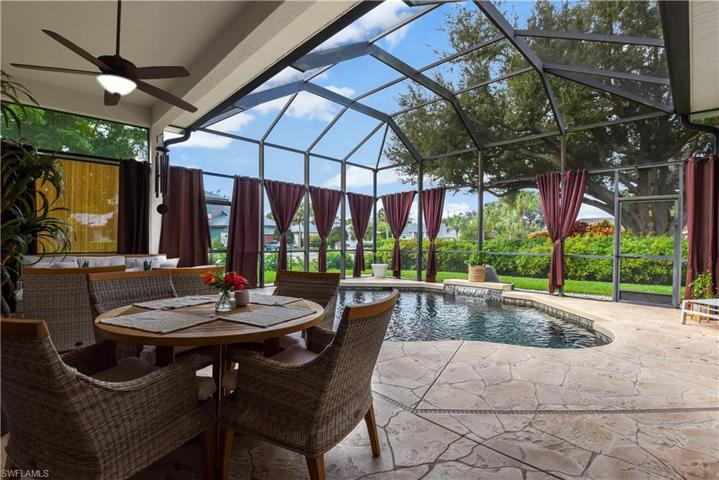Long Covered Sitting Area
