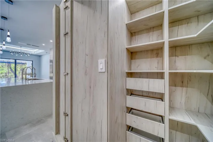 Custom Hidden pantry