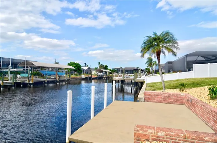 Dock and waterway