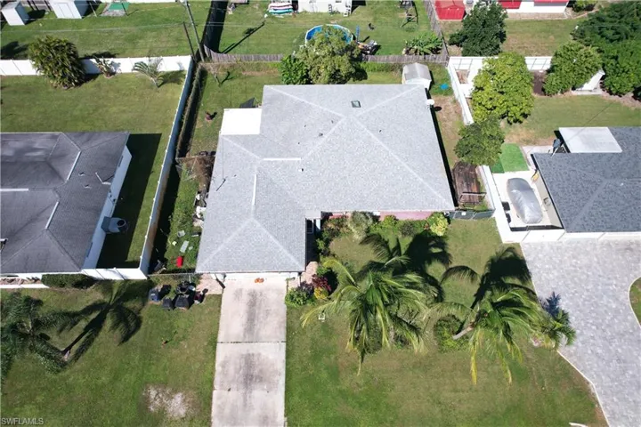 Aerial overview of property's location