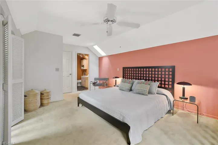 Upstairs primary suite