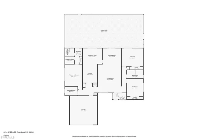 View of home floor plan
