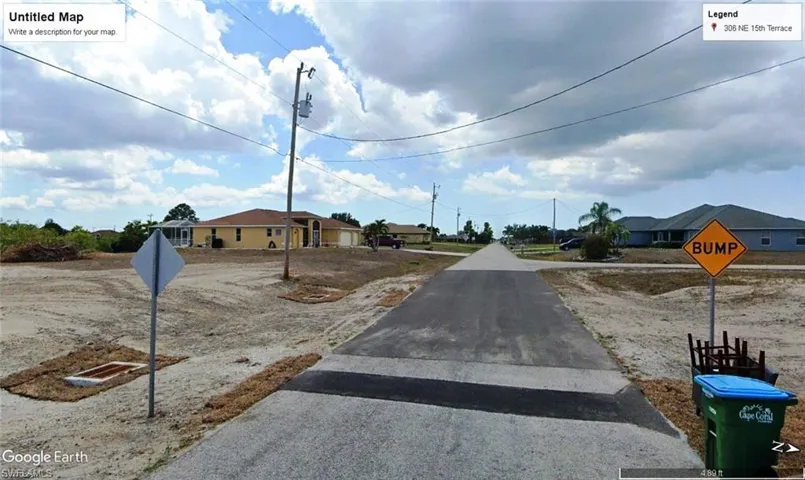 Street view towards West