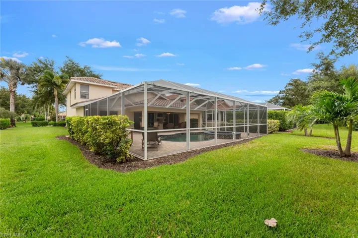Rear of lanai/home