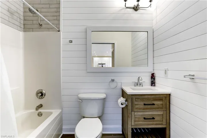 1st floor full bath.