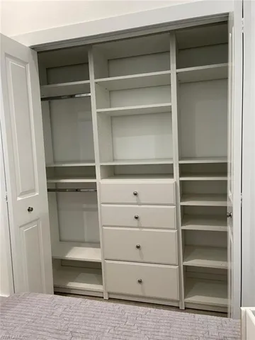 View of closet