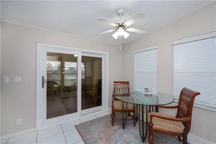 Large kitchen with eat-in area