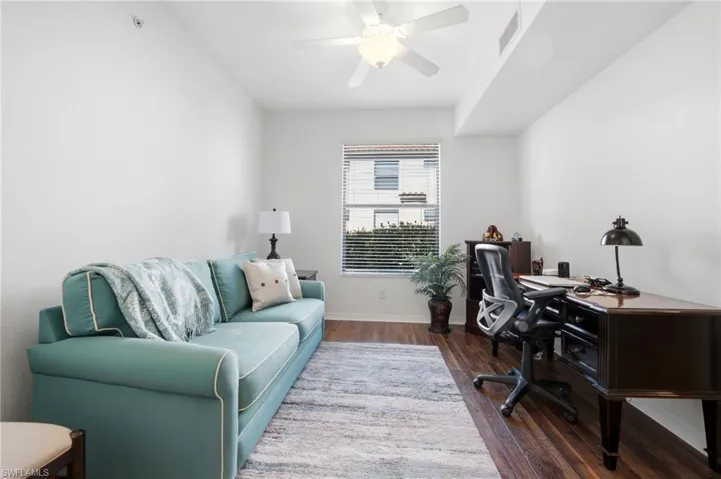 Newer laminate floors, additional sleeping area or perfect den/office