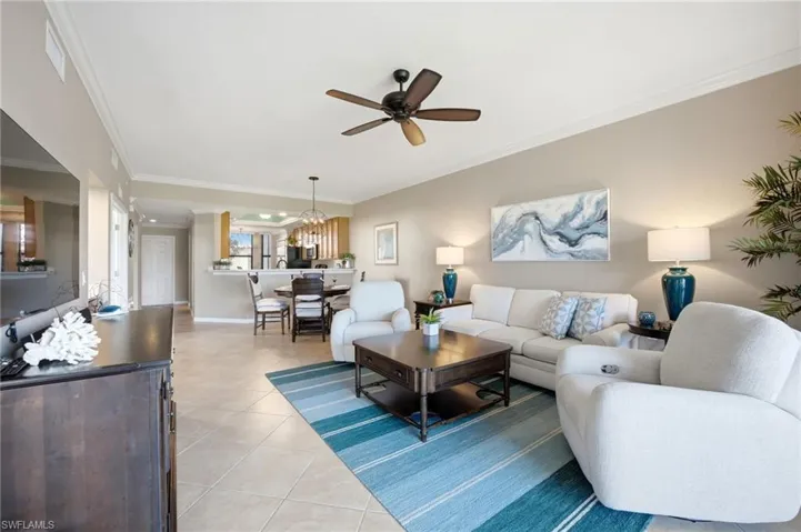 Open floor plan with abundant natural light