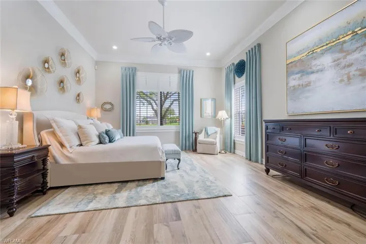 Spacious Master Bedroom with sitting area