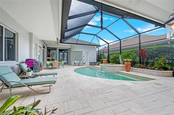 Private Courtyard Area with Pool and Spa