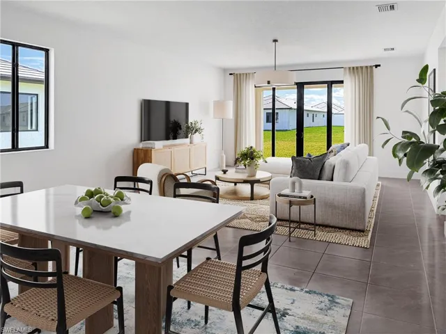 Furniture staged